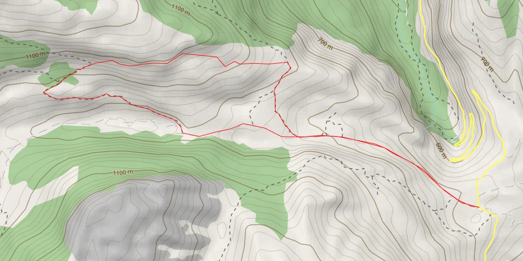 Map of the trail for Camino a Brenavinto - Soba