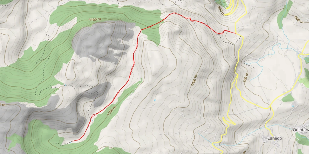 Map of the trail for Monte Busturejo - Soba