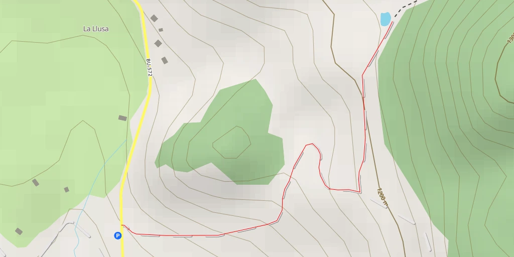 Map of the trail for Senda Valle de Lunada - Senda Valle de Lunada