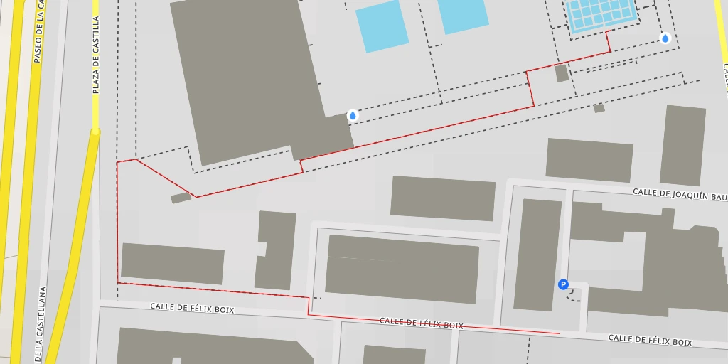 Map of the trail for Calle del General López Pozas - Madrid