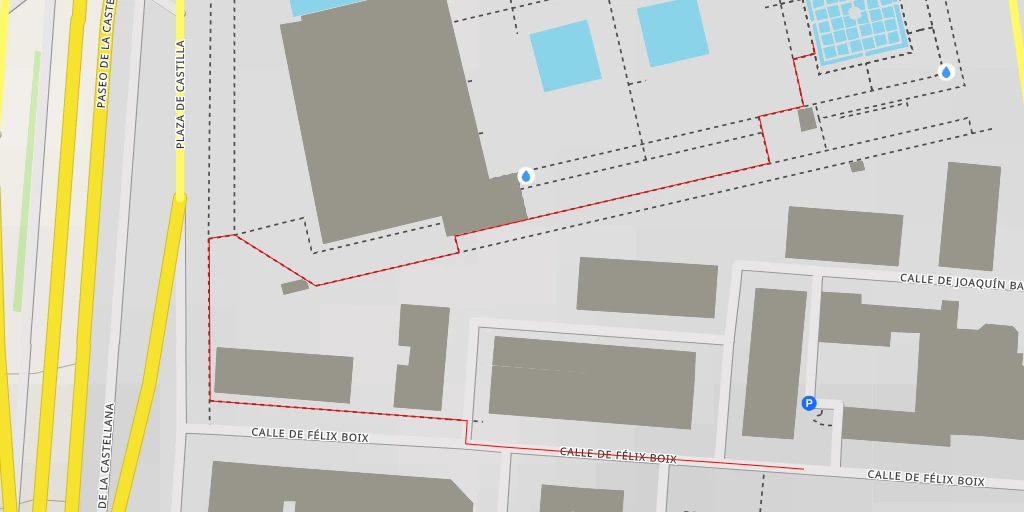 Map of the trail for Calle del General López Pozas - Madrid