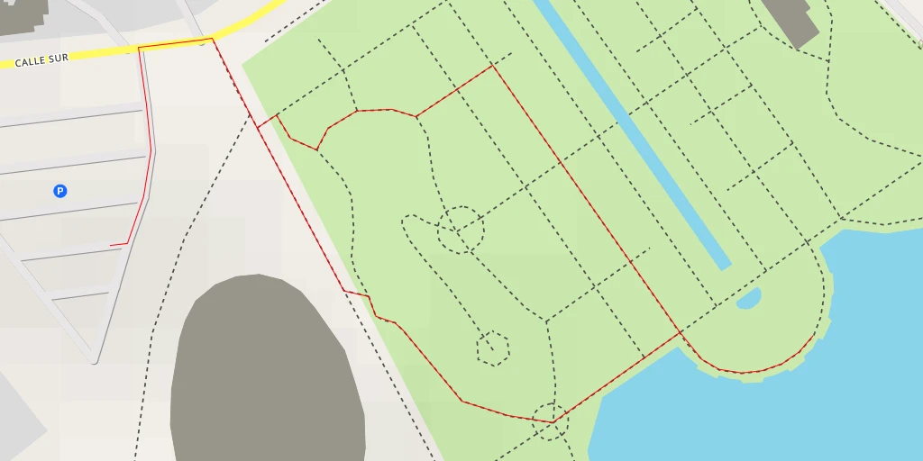 Map of the trail for Calle de Pablo Picasso