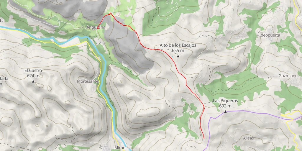 Carte de l'itinéraire :  Garma Blanca