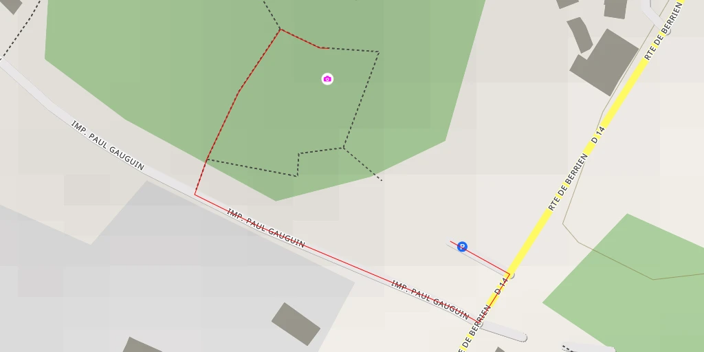 Map of the trail for AI - Le Champignon