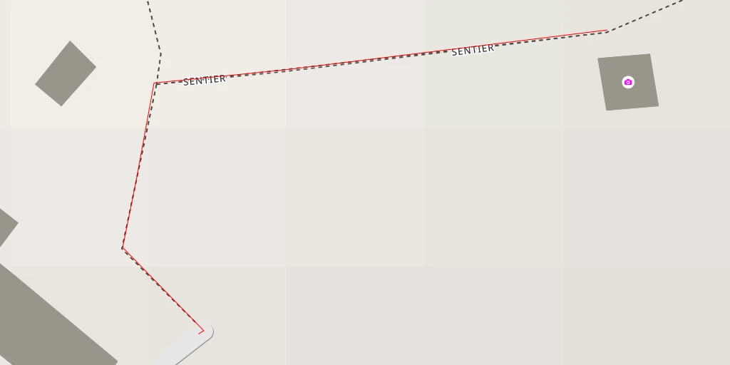 Map of the trail for AI - Croix Ar Var Vor