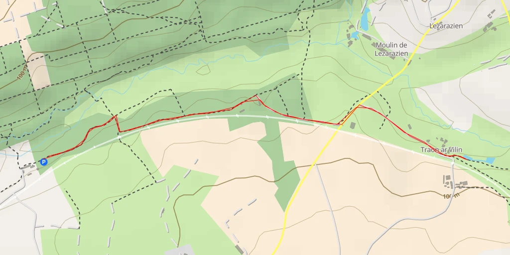 Map of the trail for 