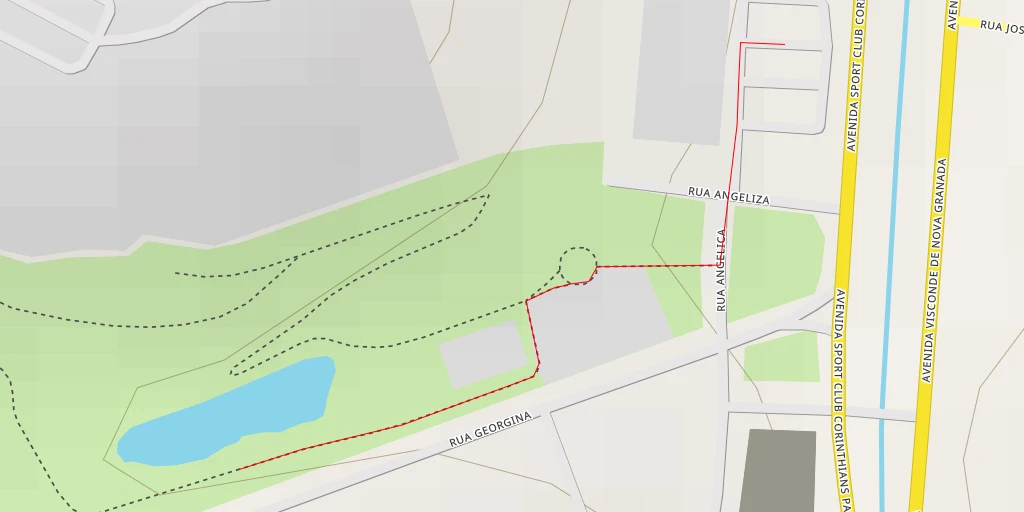 Map of the trail for Rua Georgina - Rua Georgina - Osasco