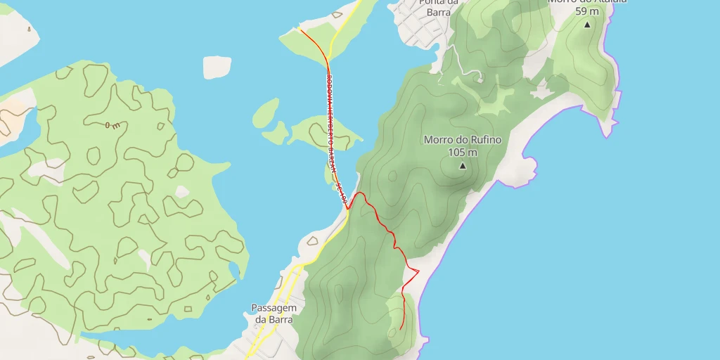 Map of the trail for 