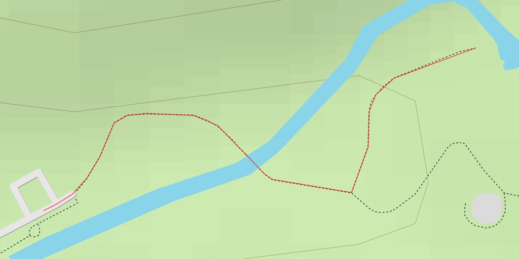 Map of the trail for Rua Coronel João Maria Sobrinho - Curitiba