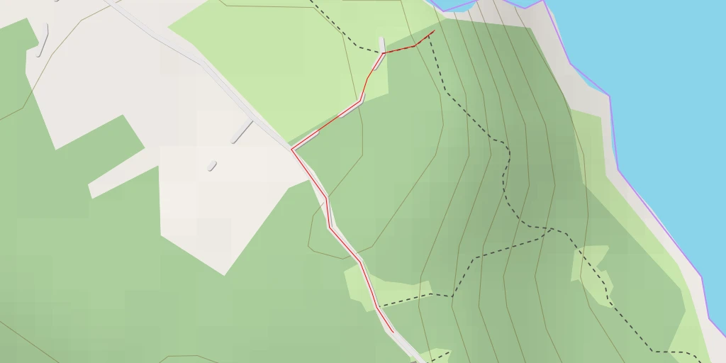 Map of the trail for AI - Sentier du littoral - Le Moule