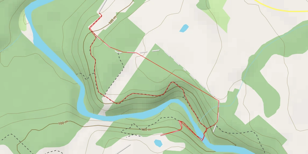 Map of the trail for Sentier pédestre Le Brise-Culottes - Sentier pédestre Le Brise-Culottes - Sainte-Anne-de-la-Pocatière