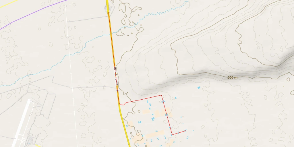 Carte de l'itinéraire :  Pampa Concordia - Arica