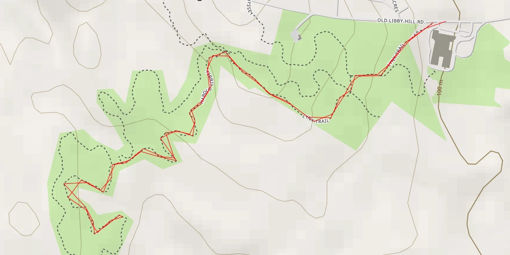 Map of the trail for AI - Moose Point