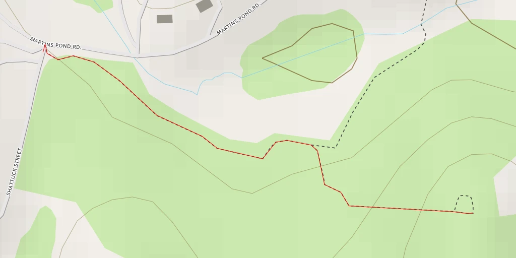 Map of the trail for AI - Scarlet Hill