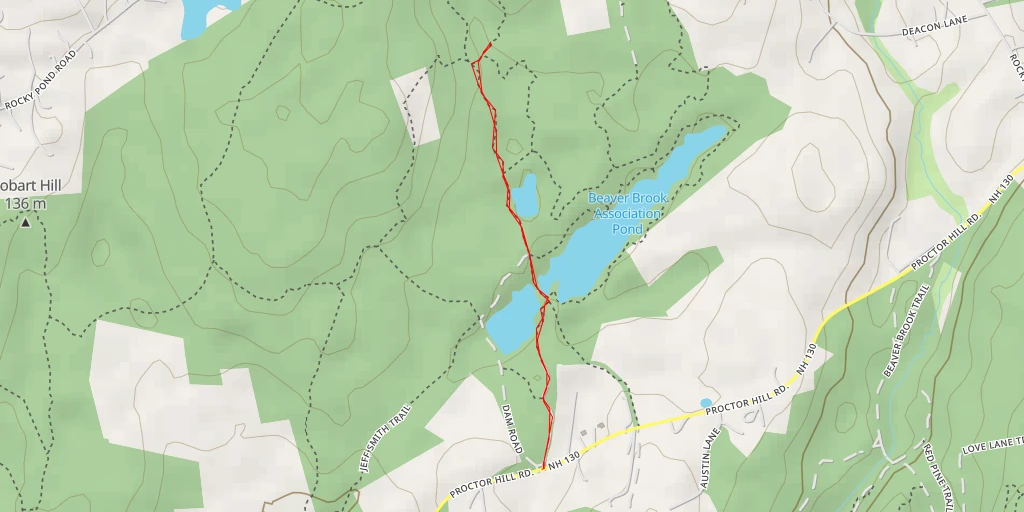 Map of the trail for AI - Overlook