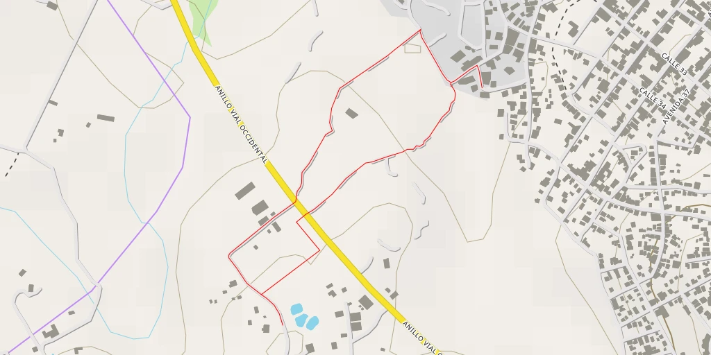 Map of the trail for 