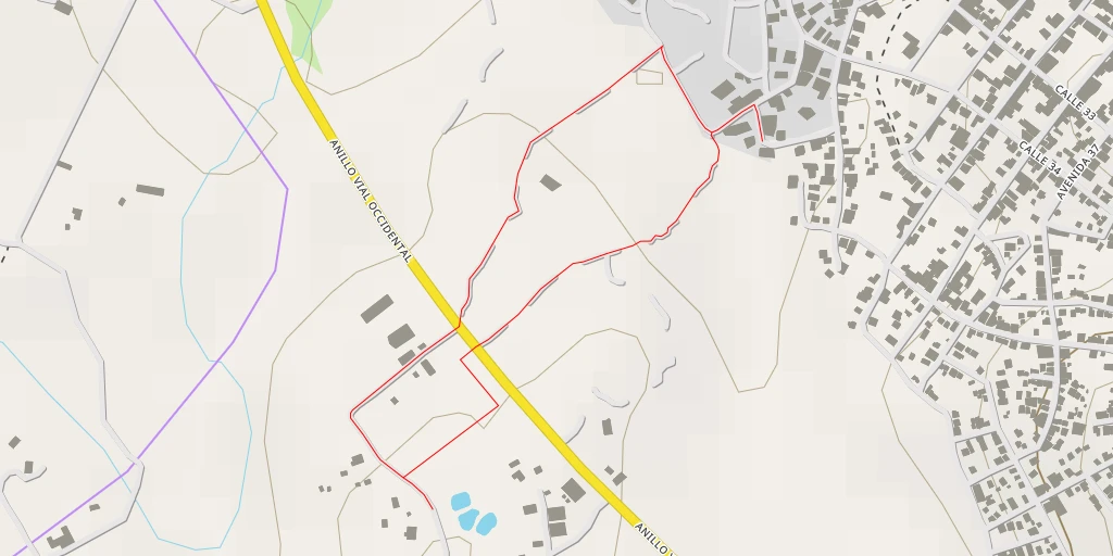 Map of the trail for 