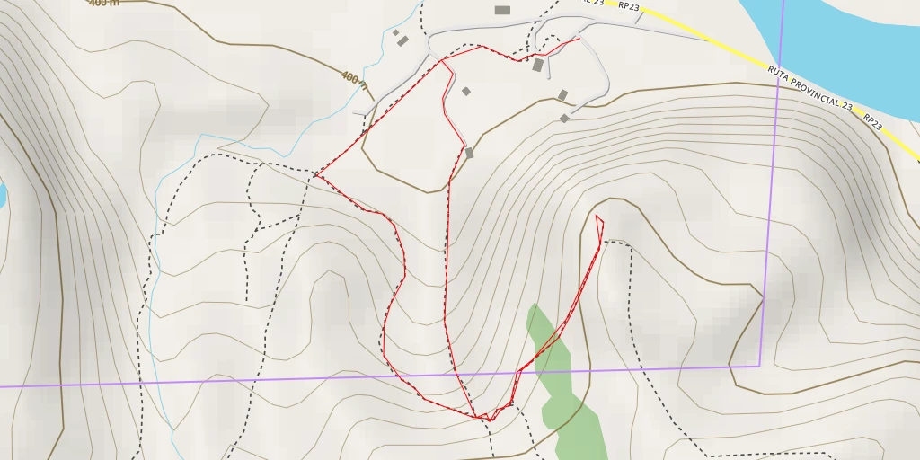 Carte de l'itinéraire :  Mirador De Los Cóndores