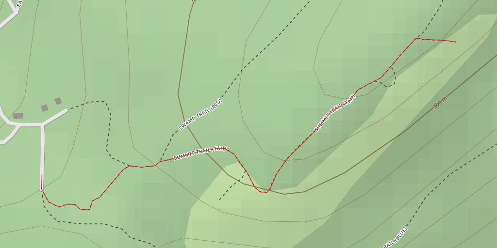 Map of the trail for AI - Scenic Overlook - Summit Trail Area