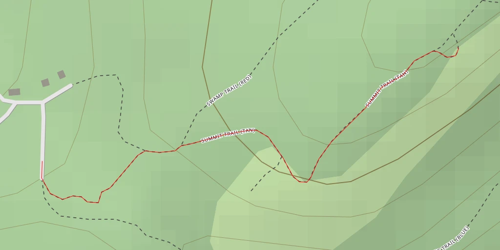 Map of the trail for AI - Scenic Overlook - Summit Trail Area - Frelinghuysen Township