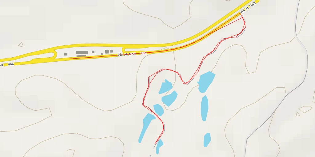 Map of the trail for 