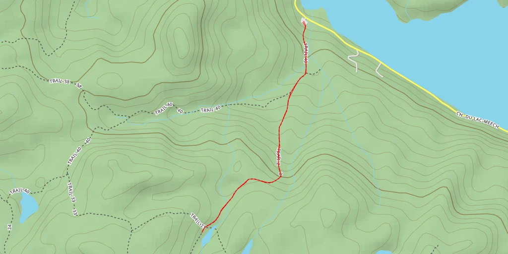 Carte de l'itinéraire :  Trail 21 - Trail 21