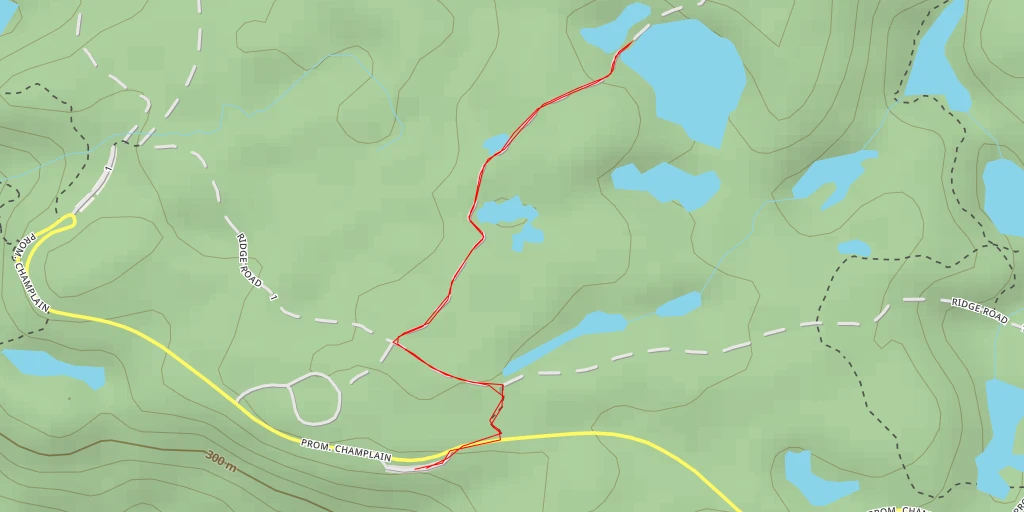 Map of the trail for Trail #3 - Trail #3