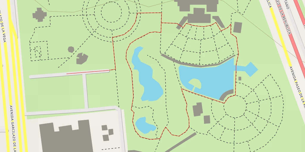 Map of the trail for Plaza Fuente China - Lima Metropolitana