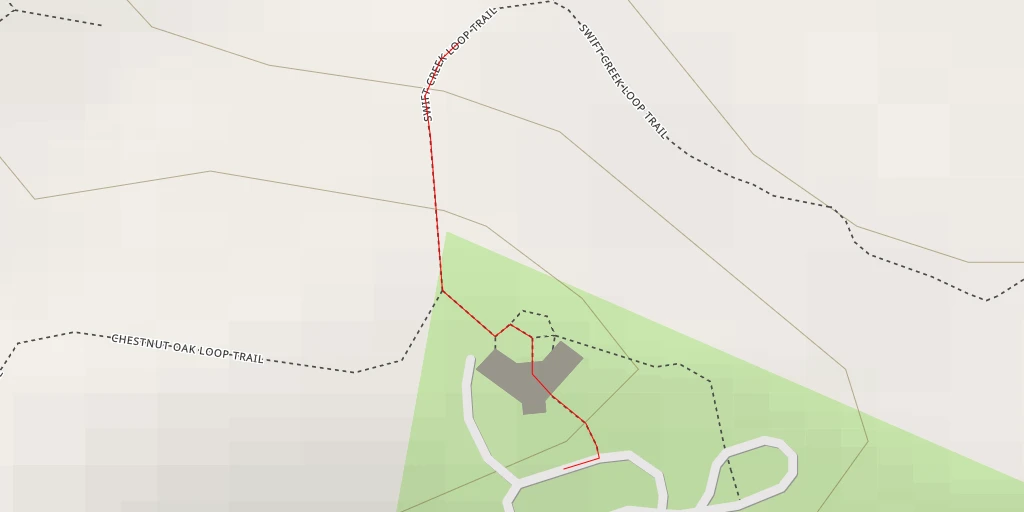 Map of the trail for AI - East Hemlock Bluffs Overlook