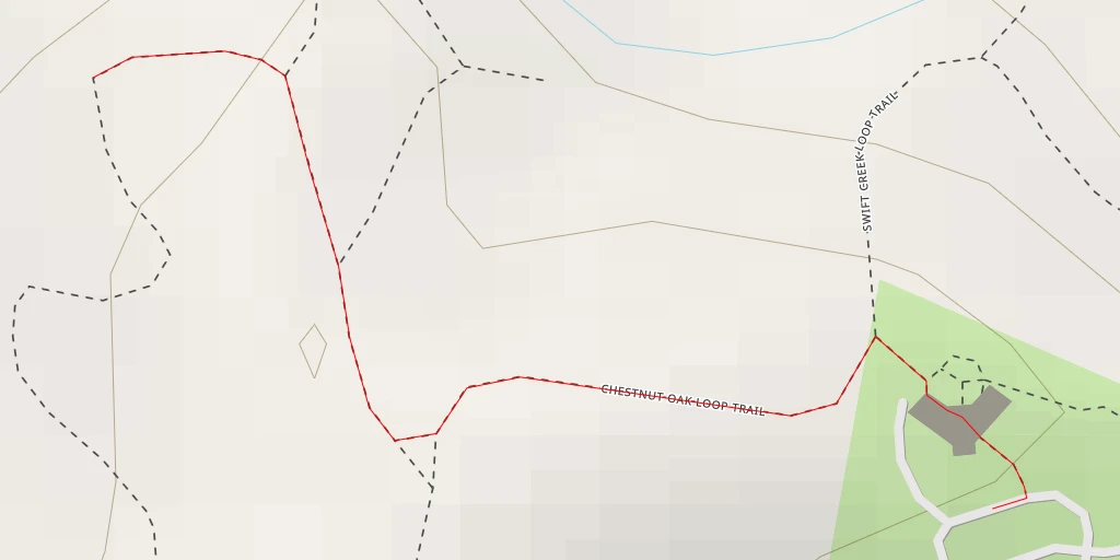 Map of the trail for AI - Beach Tree Cove Trail - Cary