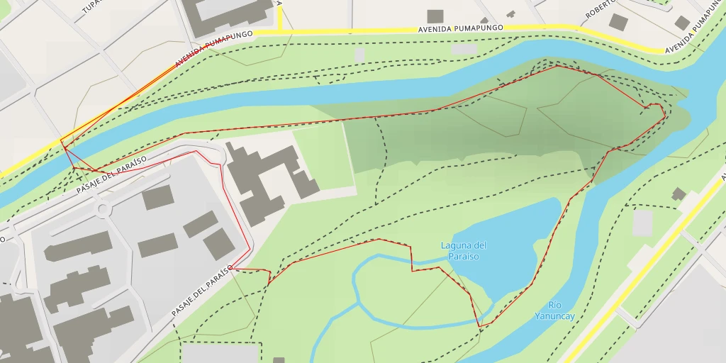 Map of the trail for Avenida 24 de Mayo - Cuenca