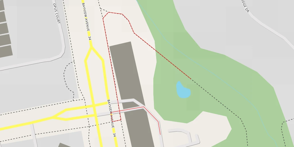 Map of the trail for Creswick Road - Richmond Hill