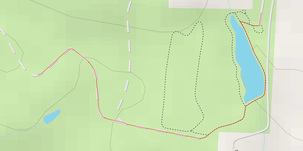 Map of the trail for Balsom Road - Balsom Road - Winston-Salem