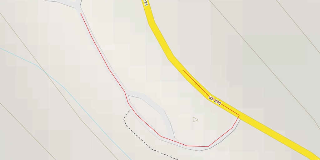 Map of the trail for AI - Sliding Rock Viewpoint