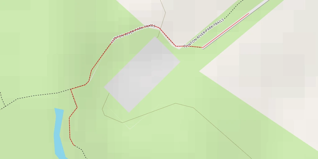 Map of the trail for Clinton River Park Trails - Single Track - Clinton River Park Trails - Single Track