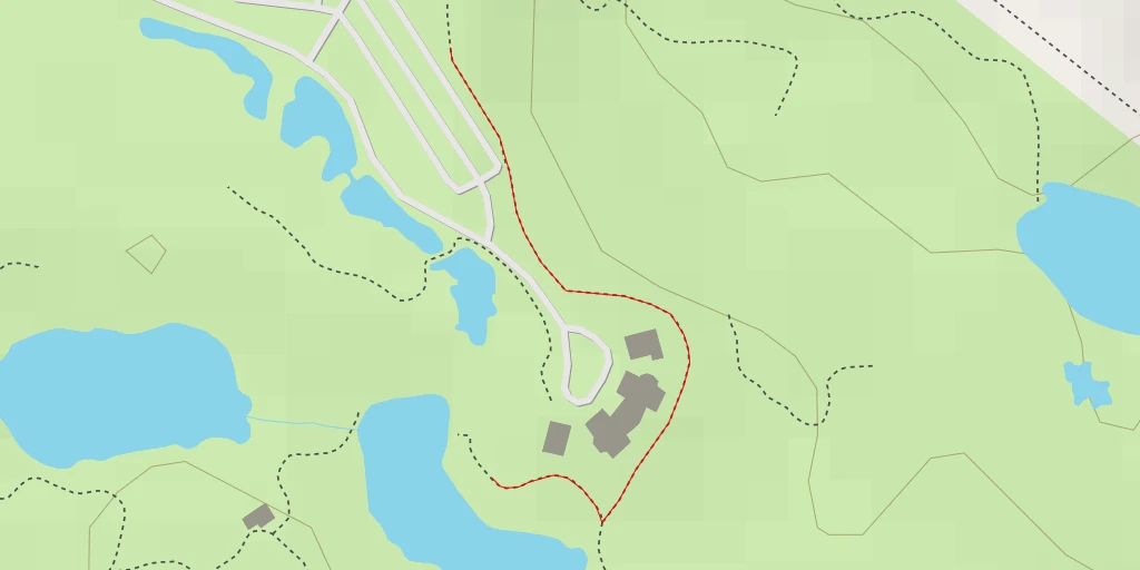 Map of the trail for The Wyndgate - West Gunn Road