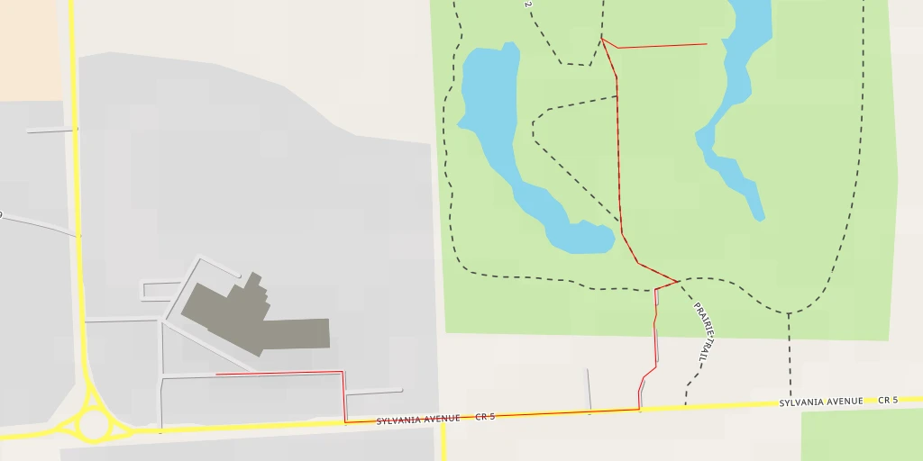 Map of the trail for Prairie Trail Loop 2 - Prairie Trail Loop 2