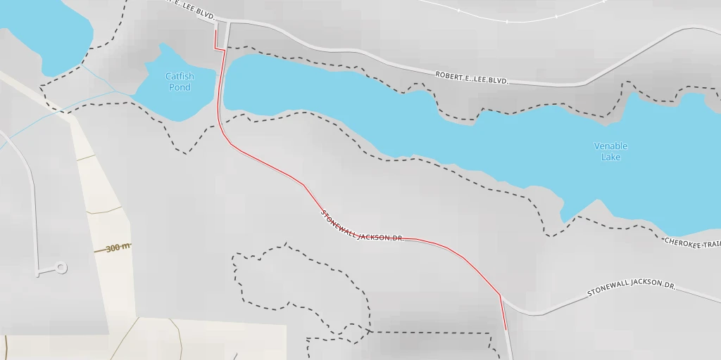 Map of the trail for AI - Songbird Trail