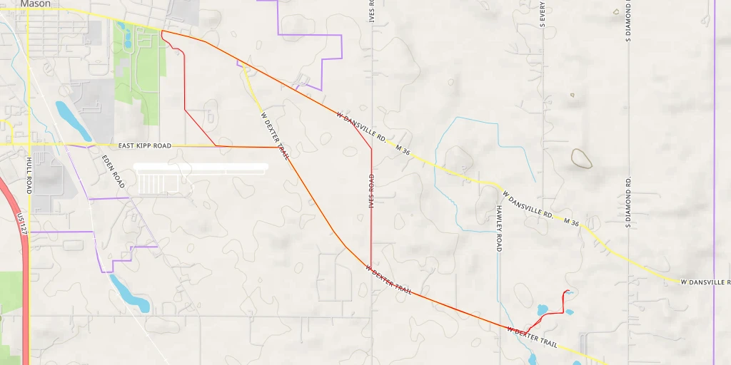 Map of the trail for Dogwood - Dogwood