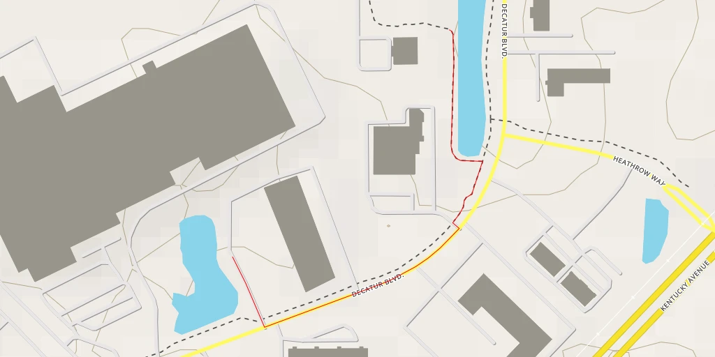 Map of the trail for Southwest Trail - Southwest Trail - Indianapolis