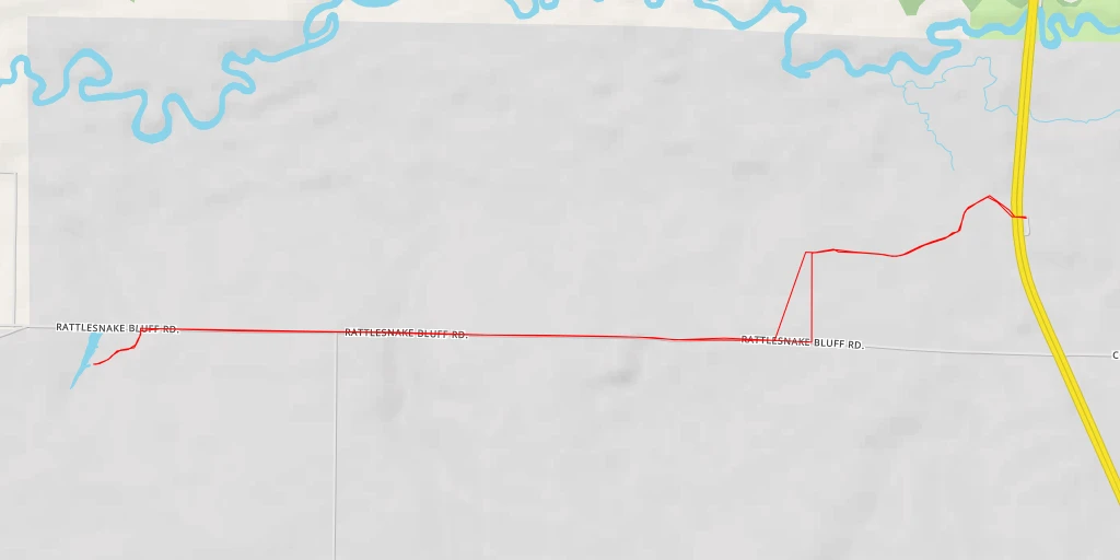 Map of the trail for Crain Pond