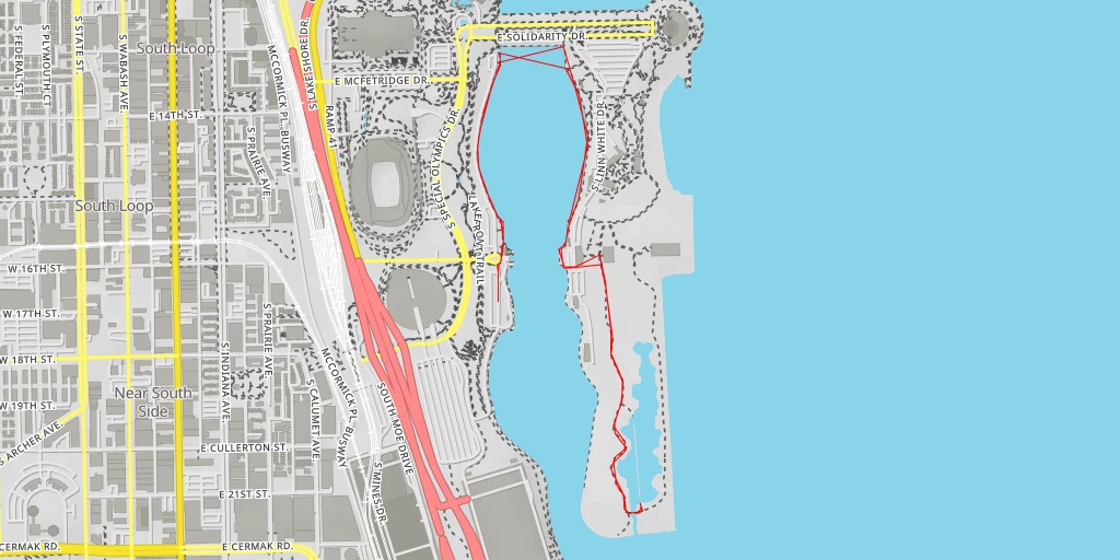 Map of the trail for AI - Overlook