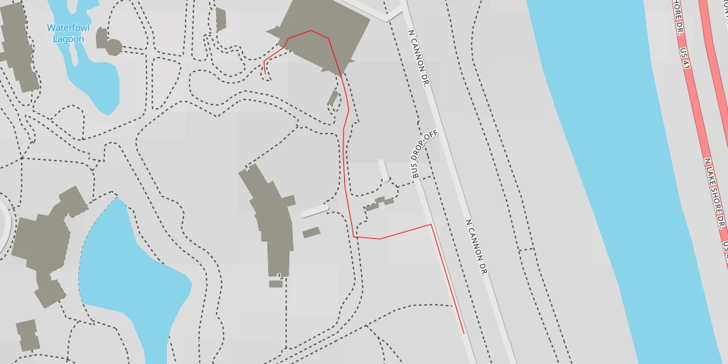 Map of the trail for AI - Chimpanzee - Chicago