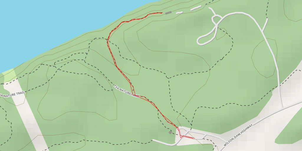 Map of the trail for AI - CCC Pavilion