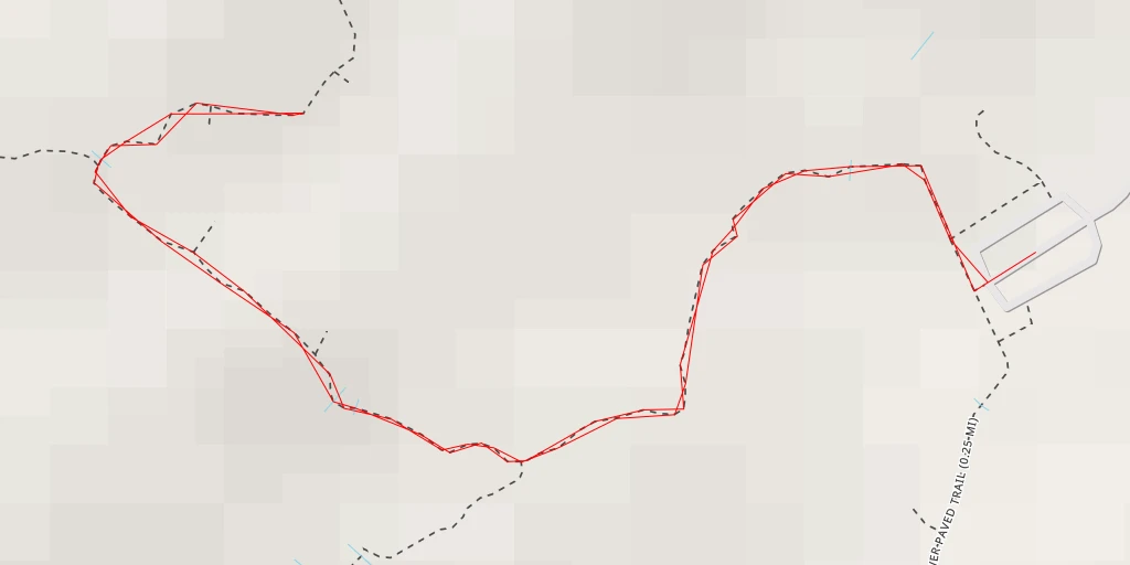 Map of the trail for AI - Fox Bluff - Algonquin