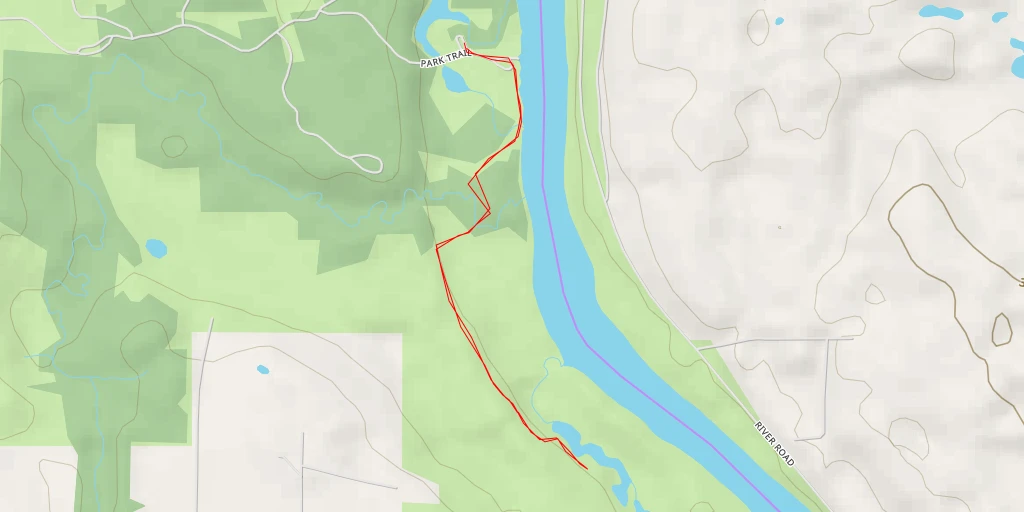 Carte de l'itinéraire :  Deer Creek Loop - Deer Creek Loop