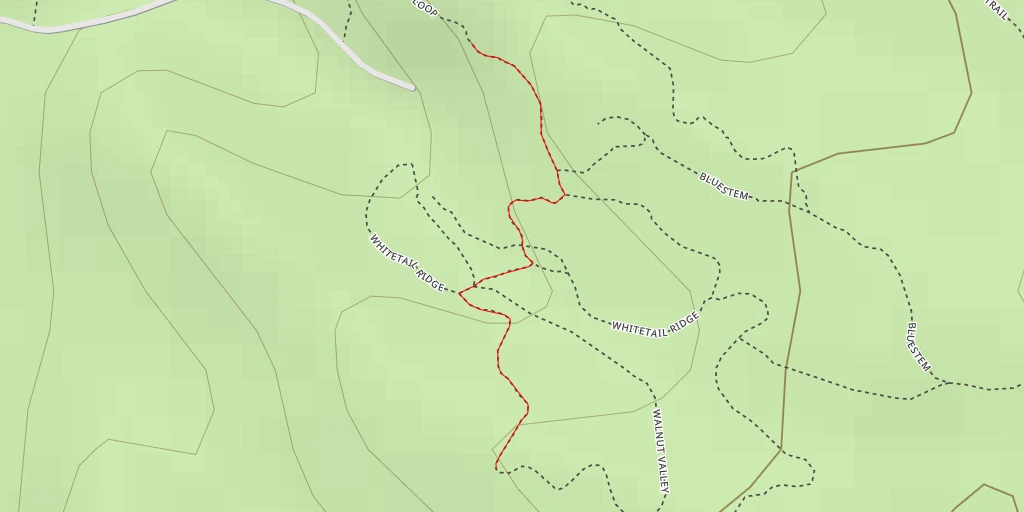 Map of the trail for AI - Gobbler Point