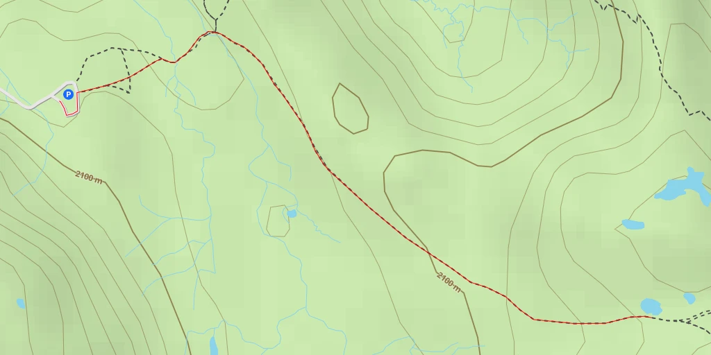 Carte de l'itinéraire :  Sentier du Lac des Aires - Sentier du Lac des Aires - Gavarnie-Gèdre