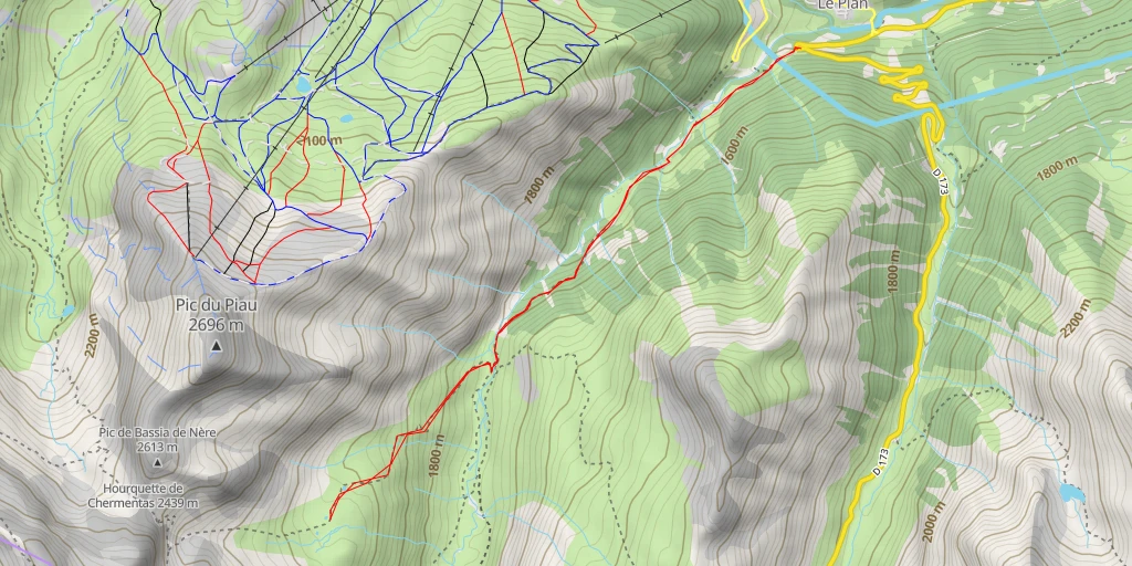 Carte de l'itinéraire :  Escouerens