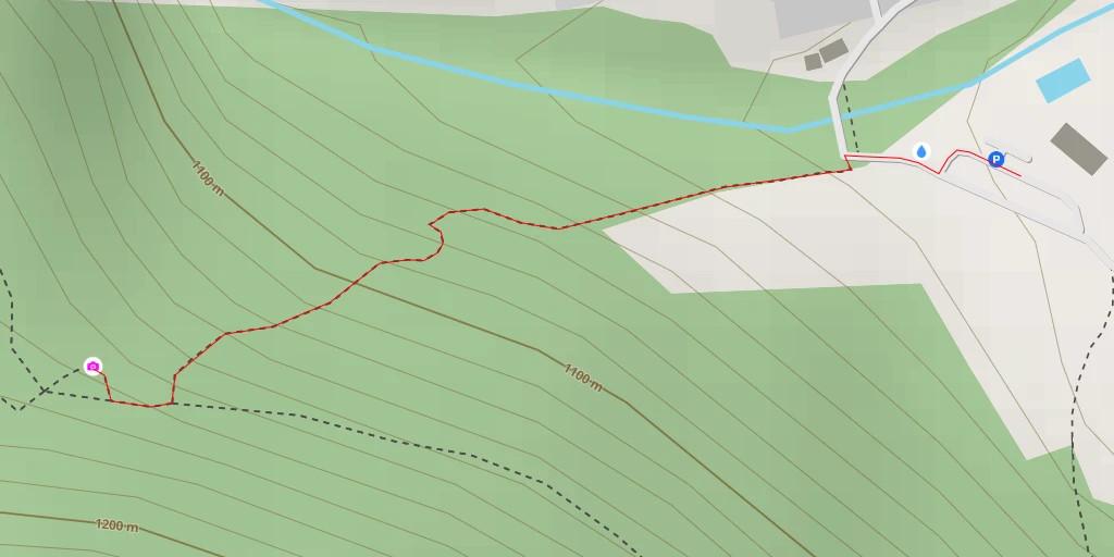 Carte de l'itinéraire :  Mirador de Bielsa